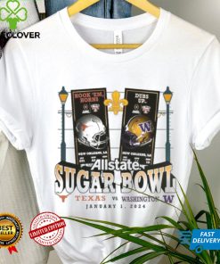 Washington Huskies Vs. Texas Longhorns 2024 Sugar Bowl Matchup Unmatched Excellence T Shirts