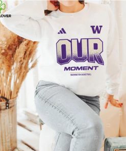 Washington Huskies White Basketball Bench T Shirt