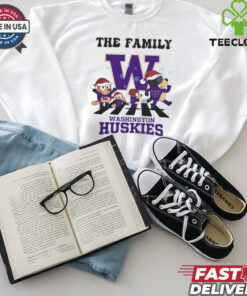 Washington Huskies X Family Bluey Merry Christmas 2024 Shirt