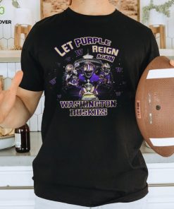 Washington Huskies let Purple Reign Again Fleece Thoodie, sweater, longsleeve, shirt v-neck, t-shirt