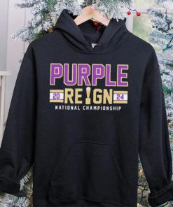 Washington Huskies purple reign 2024 national championship hoodie, sweater, longsleeve, shirt v-neck, t-shirt