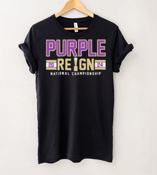 Washington Huskies purple reign 2024 national championship hoodie, sweater, longsleeve, shirt v-neck, t-shirt