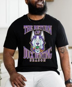 Washington Huskies the return of Duck hunting season shirt