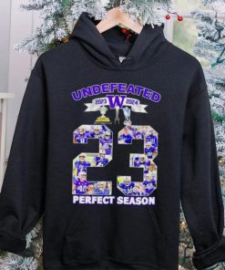 Washington Huskies undefeated 2023 2024 perfect season signatures hoodie, sweater, longsleeve, shirt v-neck, t-shirt