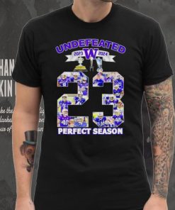 Washington Huskies undefeated 2023 2024 perfect season signatures hoodie, sweater, longsleeve, shirt v-neck, t-shirt