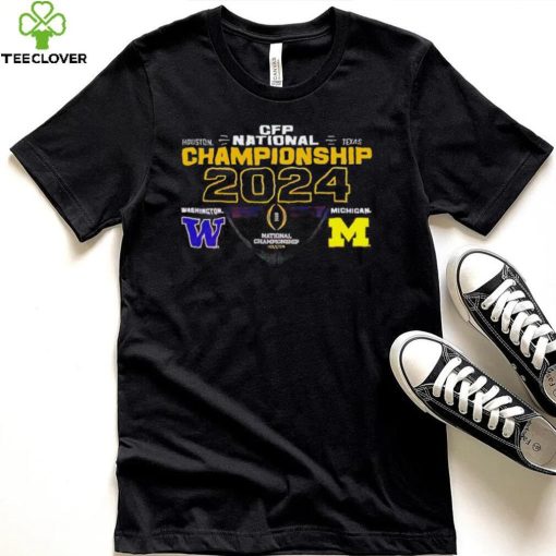 Washington Huskies vs Michigan Wolverines 2024 CFP National Championship matchup hoodie, sweater, longsleeve, shirt v-neck, t-shirt