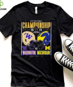 Washington Huskies vs Michigan Wolverines 2024 CFP national championship Houston Texas helmet head to head hoodie, sweater, longsleeve, shirt v-neck, t-shirt