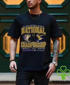 Washington Huskies vs Michigan Wolverines CFP 2024 National Championship Game Head to Head Stadium T Shirt