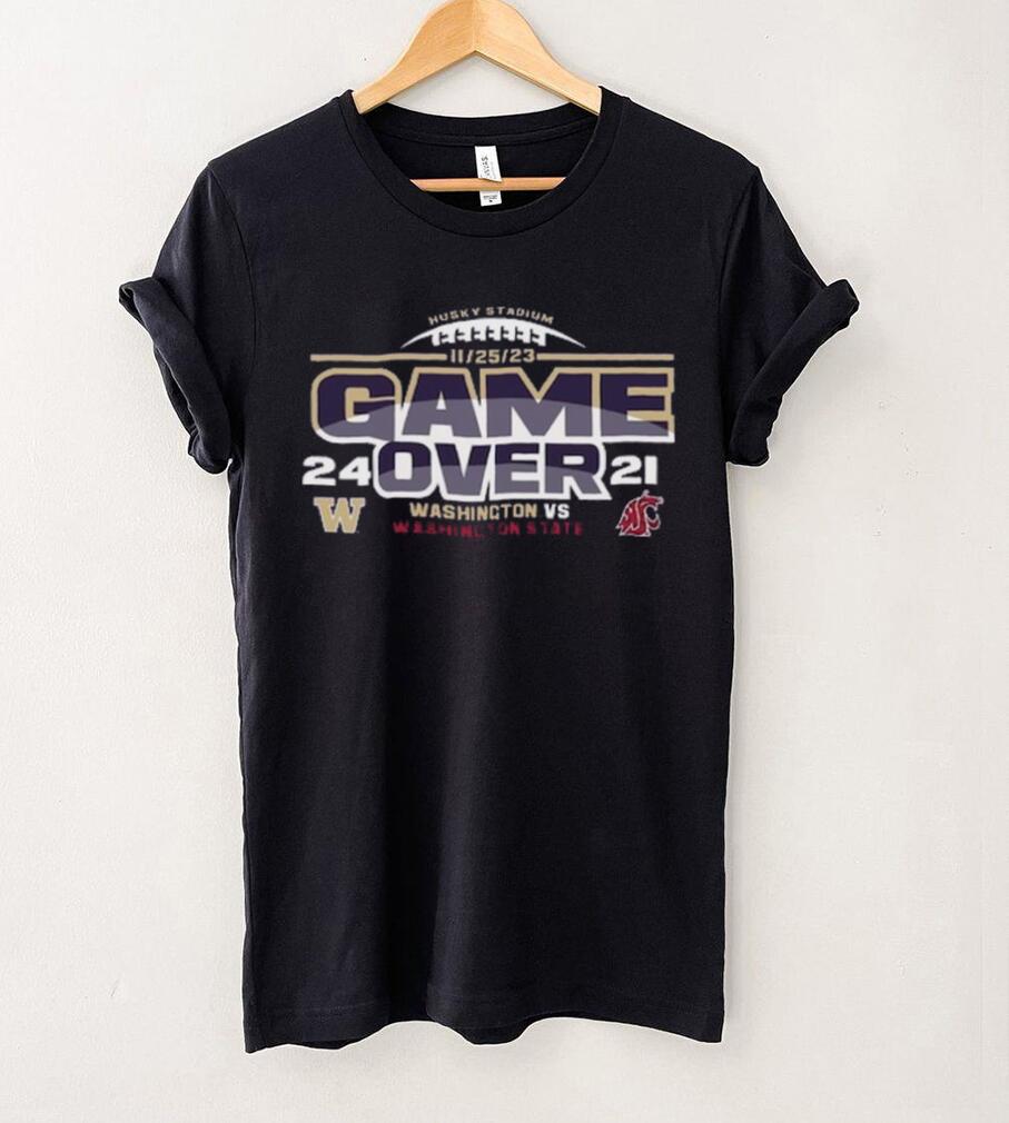 Washington Huskies vs. Washington State Cougars Blue 84 Unisex 2023 Apple Cup Score T Shirt Washington Huskies vs. Washington State Cougars Blue 84 Unisex 2023 Apple Cup Score T Shirt