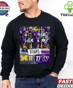 Washington Huskies wins 27 13 Michigan Football 2024 week 6 college football game final score poster hoodie, sweater, longsleeve, shirt v-neck, t-shirt