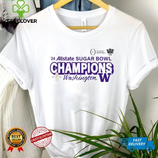 Washington HuskiesCollege Football Playoff 2024 Sugar Bowl Champions hoodie, sweater, longsleeve, shirt v-neck, t-shirt