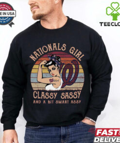 Washington Nationals Girls Classy Sassy And A Bit Smart Assy Shirt
