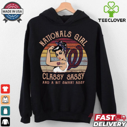 Washington Nationals Girls Classy Sassy And A Bit Smart Assy Shirt
