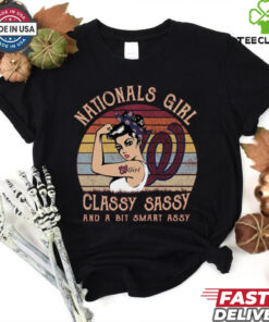 Washington Nationals Girls Classy Sassy And A Bit Smart Assy Shirt