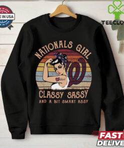 Washington Nationals Girls Classy Sassy And A Bit Smart Assy Shirt