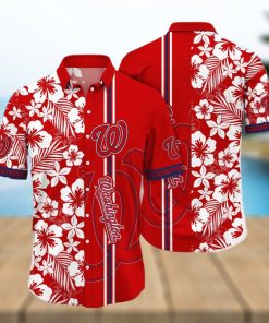 Washington Nationals MLB Flower Hawaiian Shirt For Men Women Special Gift For Fans