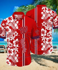 Washington Nationals MLB Flower Hawaiian Shirt For Men Women Special Gift For Fans