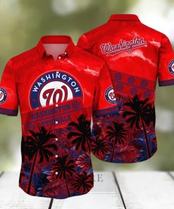 Washington Nationals MLB Flower Hawaiian Shirt Style Gift For Fans