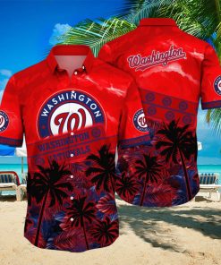 Washington Nationals MLB Flower Hawaiian Shirt Style Gift For Fans