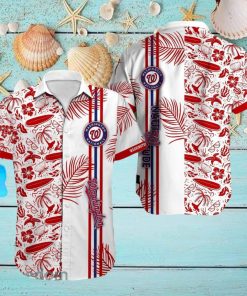 Washington Nationals MLB Funny Beach Pattern Hawaiian Shirt