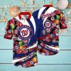 Washington Nationals MLB Hawaiian Shirt Tan Lines Aloha Shirt