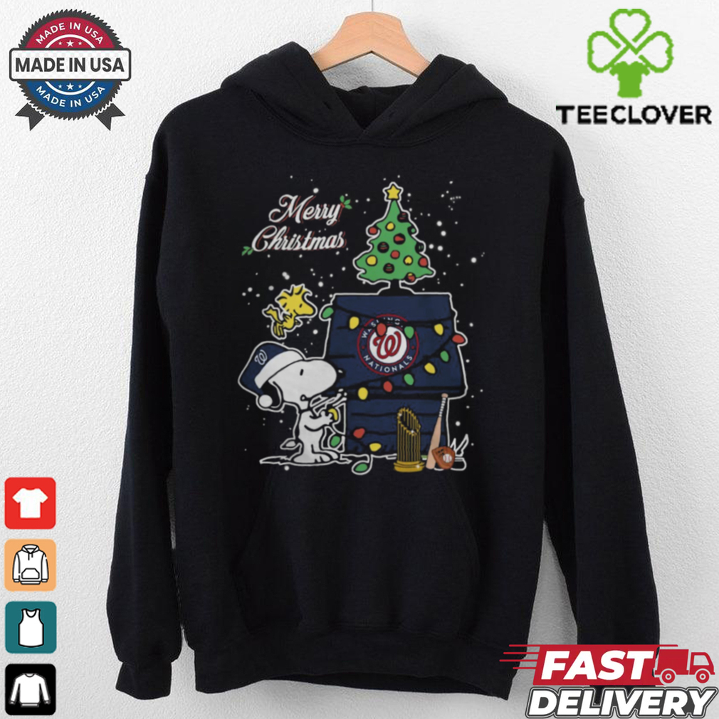 Washington Nationals Merry Christmas With Snoopy Baby T Shirt Washington Nationals Merry Christmas With Snoopy Baby T Shirt