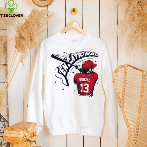 Washington Nationals Nick Senzel Senzational 13 signature hoodie, sweater, longsleeve, shirt v-neck, t-shirt