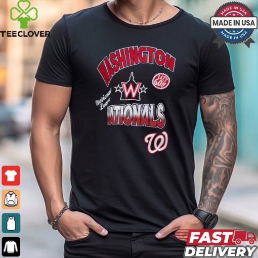 Washington Nationals Pro Standard Turn It Up Dropped Shoulder T Shirt