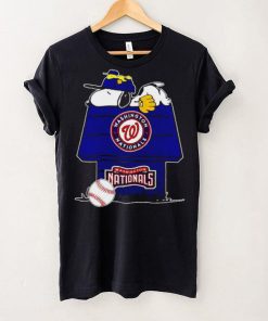 Washington Nationals Snoopy And Woodstock The Peanuts Baseball shirt