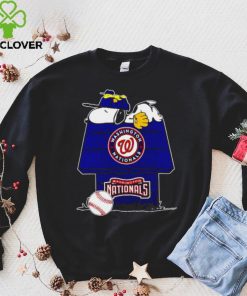 Washington Nationals Snoopy And Woodstock The Peanuts Baseball shirt
