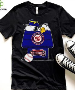 Washington Nationals Snoopy And Woodstock The Peanuts Baseball shirt