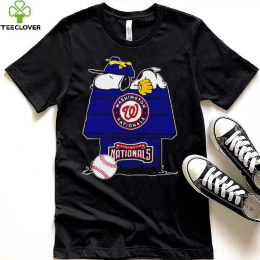 Washington Nationals Snoopy And Woodstock The Peanuts Baseball shirt
