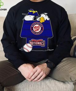 Washington Nationals Snoopy And Woodstock The Peanuts Baseball shirt