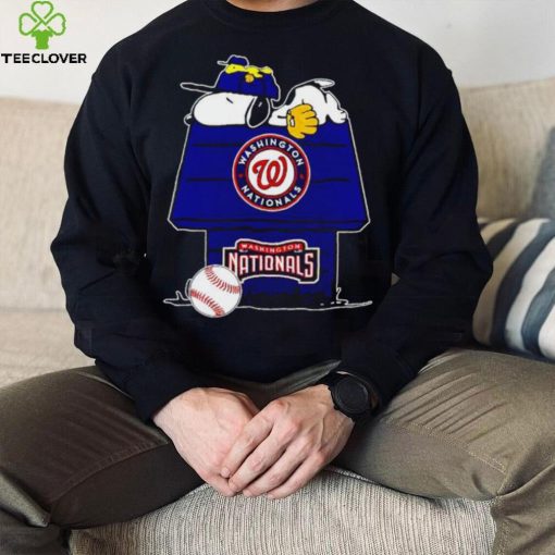 Washington Nationals Snoopy And Woodstock The Peanuts Baseball shirt