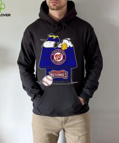 Washington Nationals Snoopy And Woodstock The Peanuts Baseball shirt