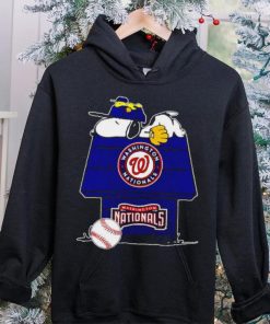 Washington Nationals Snoopy And Woodstock The Peanuts Baseball shirt