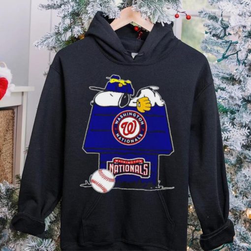 Washington Nationals Snoopy And Woodstock The Peanuts Baseball shirt