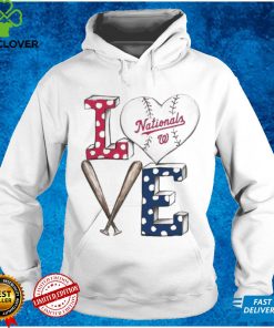 Washington Nationals baseball love shirt