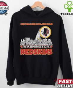 Washington Redskin Skyline Players Name One Team One Goal One Name Shirt