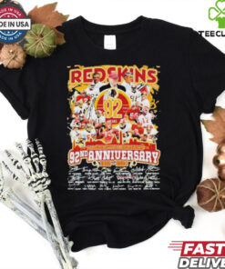 Washington Redskins 92nd Anniversary 1932 2024 T Shirt 2 Washington Redskins 92nd Anniversary 1932 2024 T Shirt