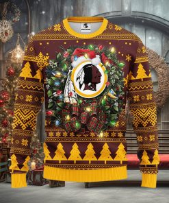 Washington Redskins Christmas Ugly Sweater - Teeclover