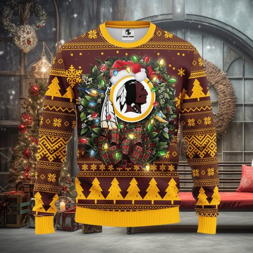 Washington Redskins Christmas Ugly Sweater