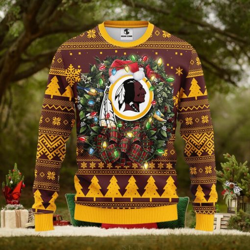 Washington Redskins Christmas Ugly Sweater