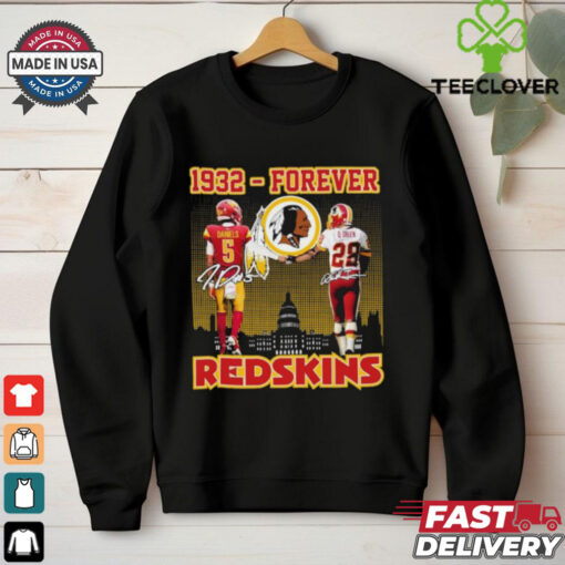 Washington Redskins Darrell Green And Jayden Daniels 1932 forever Redskins Shirt