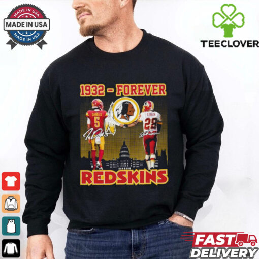 Washington Redskins Darrell Green And Jayden Daniels 1932 forever Redskins Shirt