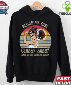 Washington Redskins Girls Classy Sassy And A Bit Smart Assy T Shirt