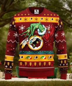 Washington Redskins Grinch Christmas Ugly Sweater