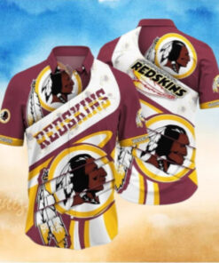 Washington Redskins Legacy Ring Hawaiian Shirt