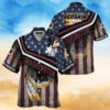 Washington Redskins Patriotic Bloom Hawaiian Shirt