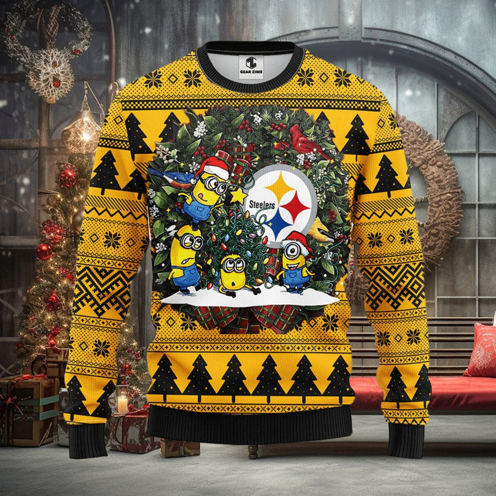 NFL Washington Redskins Funny Minion Ugly Christmas Sweater For